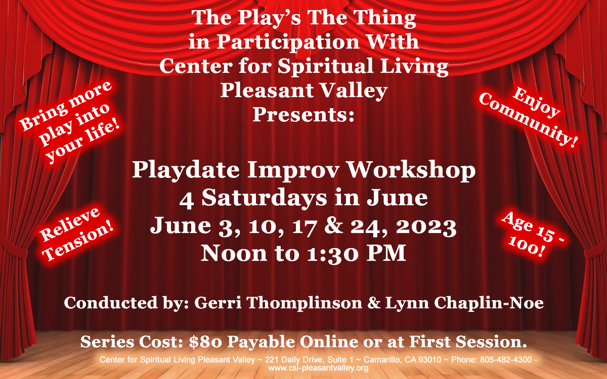 Improv Workshop at CSL Pleasant Valley