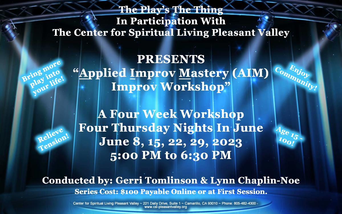 Improv Workshop at CSL Pleasant Valley