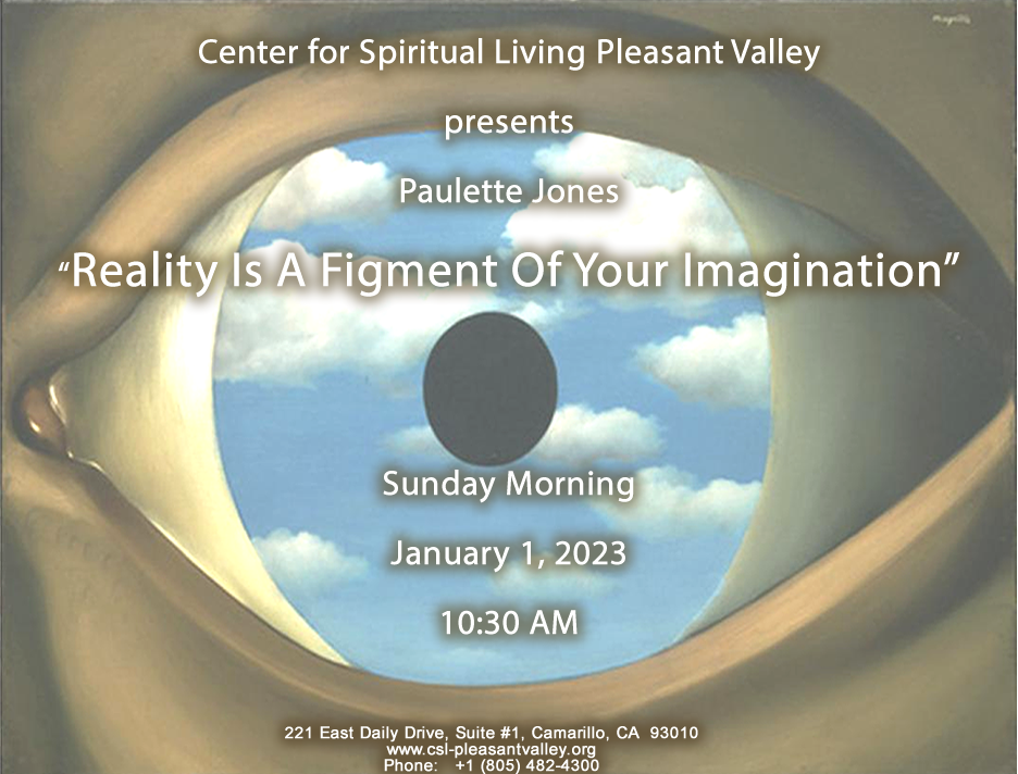 Paulette Jones Reality Is A Figment Of Your Imagination